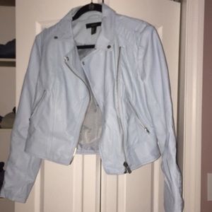 Forever 21 Sky Blue Moro Jacket